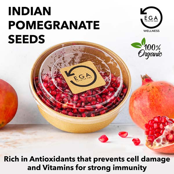 pomegranate is rich in antioxidants and vitamins