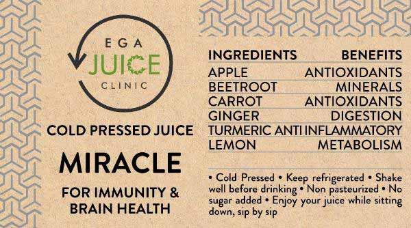 General Immunity & Energy Juice Cleanse Detox Pack (Re-Energize, Medium)
