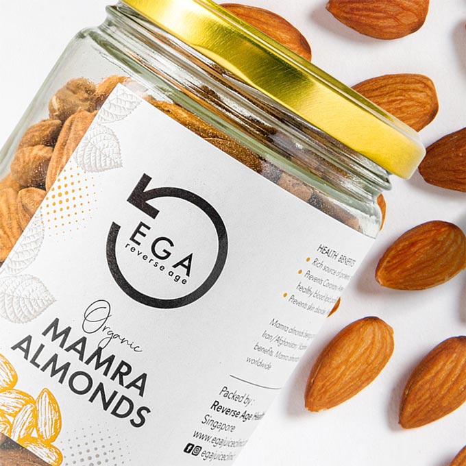 organic mamra almonds in singapore by ega wellness