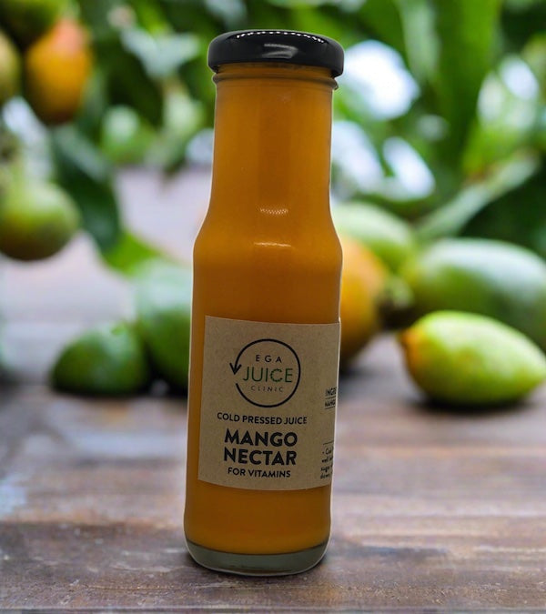 mango nector or aam ras which is cold pressed