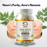 Load image into Gallery viewer, organic neem tablets for skin health and anti-acne