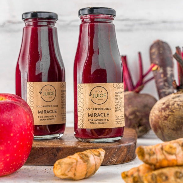 fresh cold pressed juice made with Apple, beetroot, Carrot, Ginger, Turmeric, lemon. Buy cold pressed juice in singapore.
