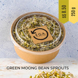 Load image into Gallery viewer, organic green moong sprouts