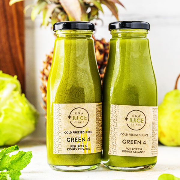 Our Cold Pressed Juices are freshly made everyday