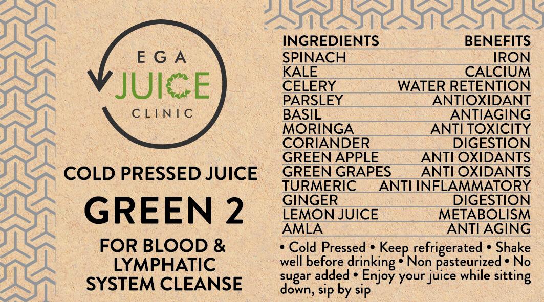 Cold pressed cleanser juice in singapore