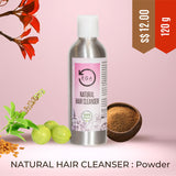 Load image into Gallery viewer, natural hair cleanser with mahua, thulasi, shikakai