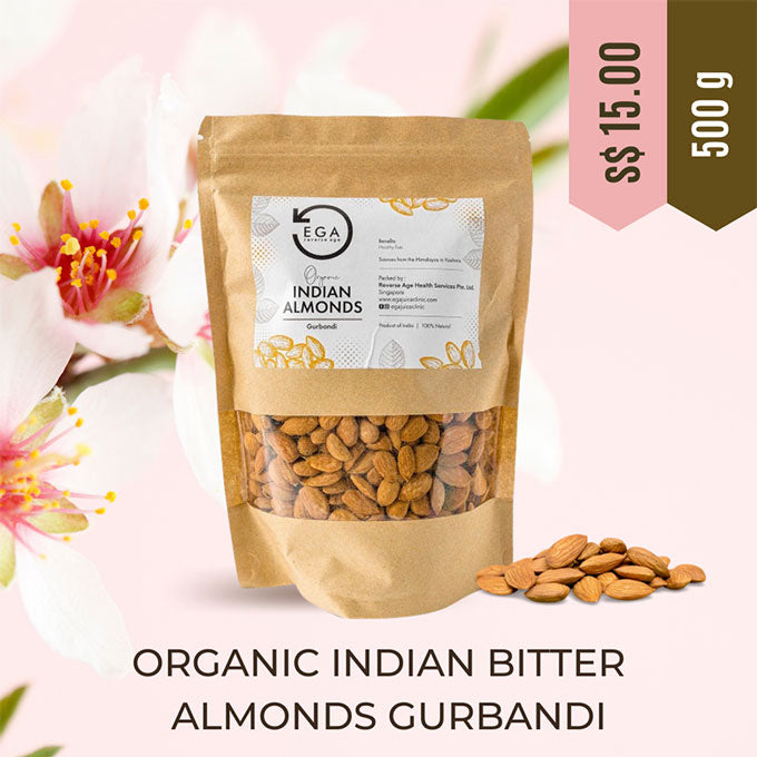 buy organic indian bitter almonds in singapore